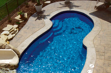 Jersey Shore Patriot Composite Pool Installation