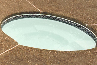 Jersey Shore Stonewall Composite Pool Intallation
